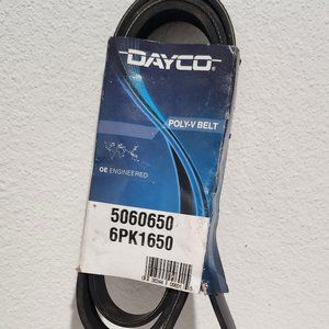 Dayco Poly-V-Belt 5060650 / 6PK1650. New.